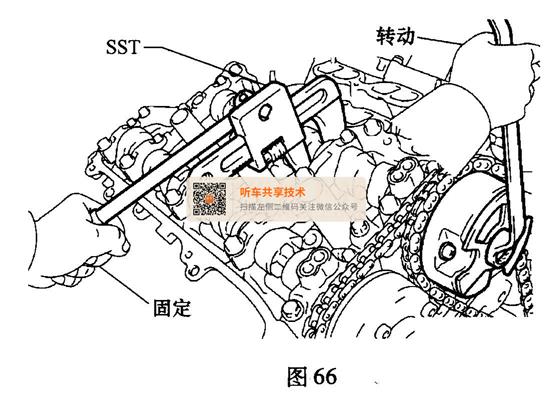 丰田汉兰达四缸正时图图片